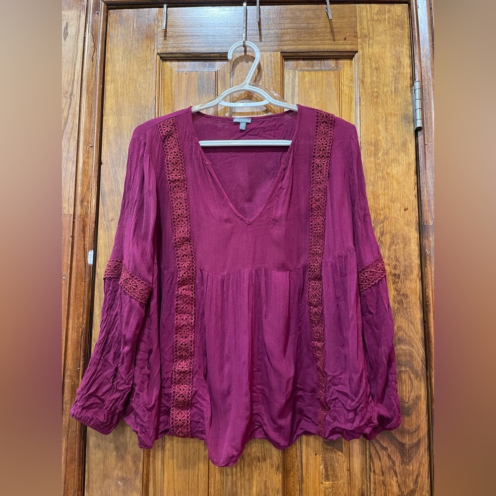 Purple Blouse